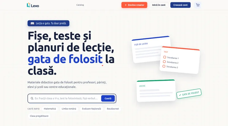 Lexo screenshot