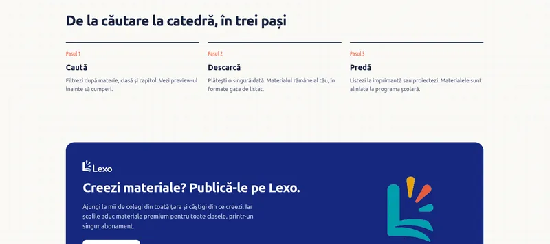 Lexo screenshot