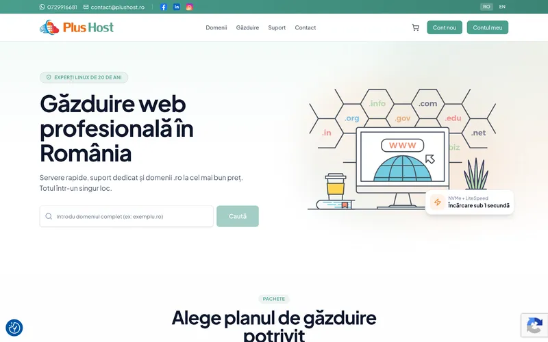 Plus Host screenshot