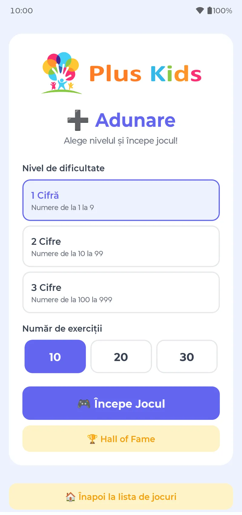 PlusKids Edu screenshot